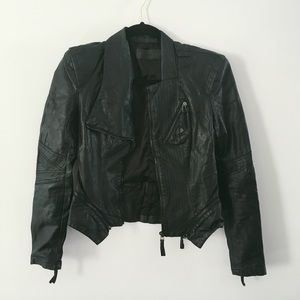 Blank NYC faux leather jacket